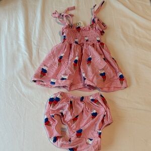 Spearmint Love Two Piece Set Size 0-3M